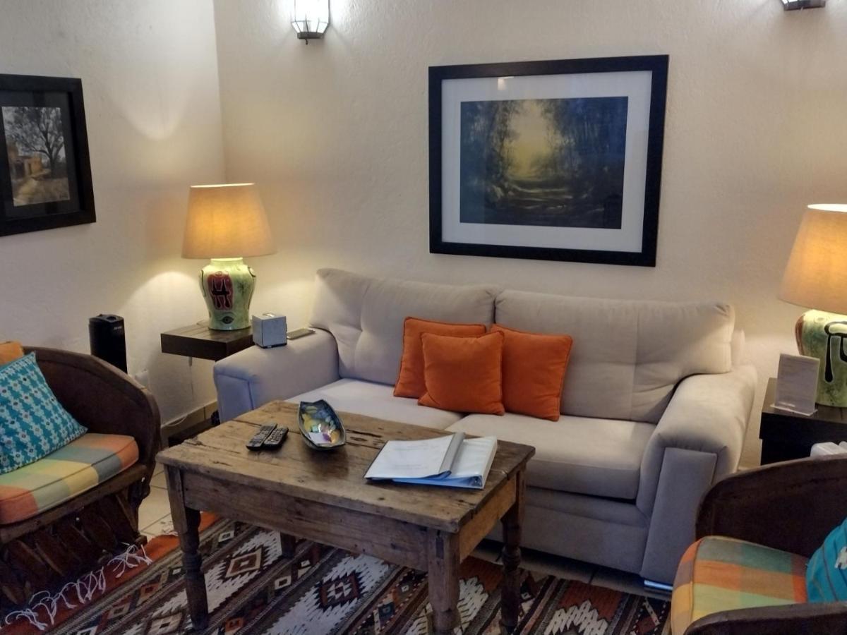 サン・ミゲル・デ・アジェンデ Pied A Terre At Casitas Aparicioヴィラ エクステリア 写真