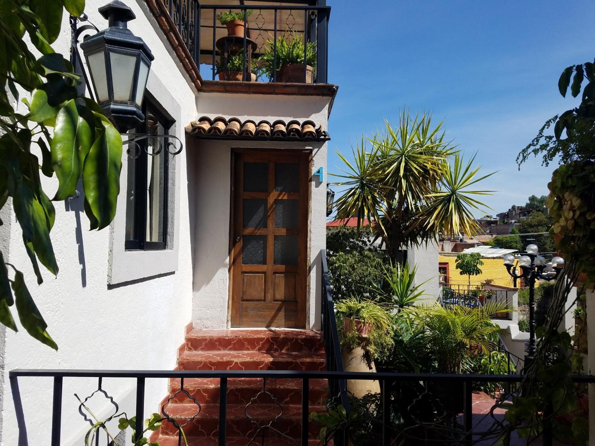 サン・ミゲル・デ・アジェンデ Pied A Terre At Casitas Aparicioヴィラ エクステリア 写真