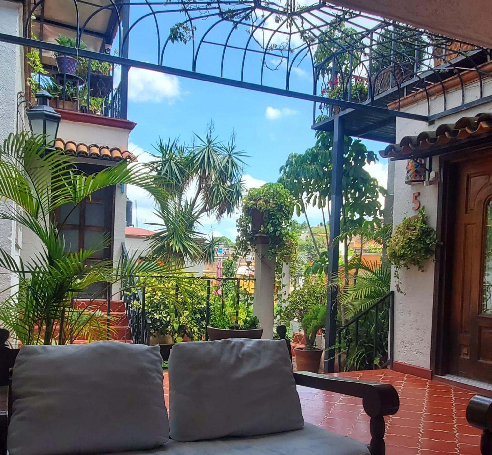 サン・ミゲル・デ・アジェンデ Pied A Terre At Casitas Aparicioヴィラ エクステリア 写真